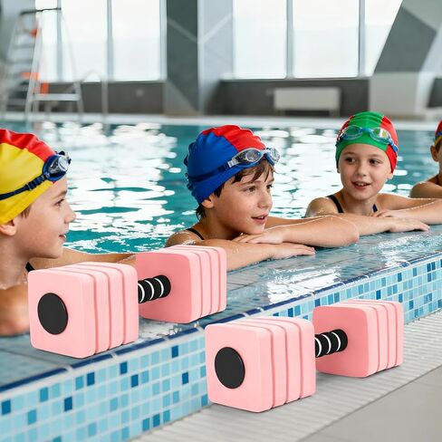 Aquatic Exercise Dumbbells, 2PCS Foam Water Weights, Aerobic Exercise Fitness Equipment Dumbbell, Dumbbells Set for Water Aerobics Weight Loss, Pool Fitness, Underwater Exercise in Saudi Arabia
