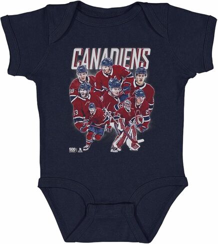 500 LEVEL Montreal Hockey 2026 Team Collage One-Piece Infant Bodysuit in Saudi Arabia