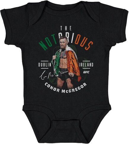 500 LEVEL Conor McGregor UFC One-Piece Infant Bodysuit (3 Months-24 Months) - Conor McGregor The Notorious Pose WHT in Saudi Arabia