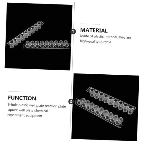 15pcs Plastic Reaction Plates Experiment Boards for Laboratory Use Versatile Design for Chemistry Teaching Experiments and Interest Development in Saudi Arabia