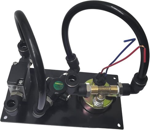 التحكم في محور الرفع Assy 6451055 متوافق مع لوحة التحكم في محور الرفع، صمام الهواء بالدفع والسحب، مزدوج المفعول in Kuwait