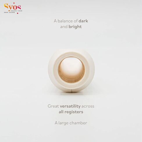 Syos Alto Saxophone Mouthpiece, Steady Model, 7 Tip Opening, Anthracite Gray, Improve the Sound of your Sax with this Easy-To-Play, Flexible and Homogeneous Alto Sax Mouthpiece in Saudi Arabia