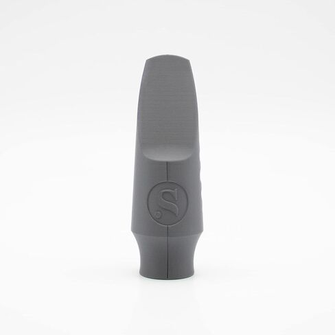 Syos Alto Saxophone Mouthpiece, Steady Model, 7 Tip Opening, Anthracite Gray, Improve the Sound of your Sax with this Easy-To-Play, Flexible and Homogeneous Alto Sax Mouthpiece in Saudi Arabia