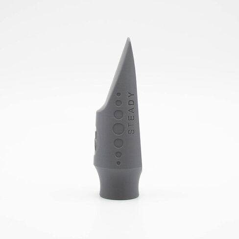 Syos Alto Saxophone Mouthpiece, Steady Model, 7 Tip Opening, Anthracite Gray, Improve the Sound of your Sax with this Easy-To-Play, Flexible and Homogeneous Alto Sax Mouthpiece in Saudi Arabia
