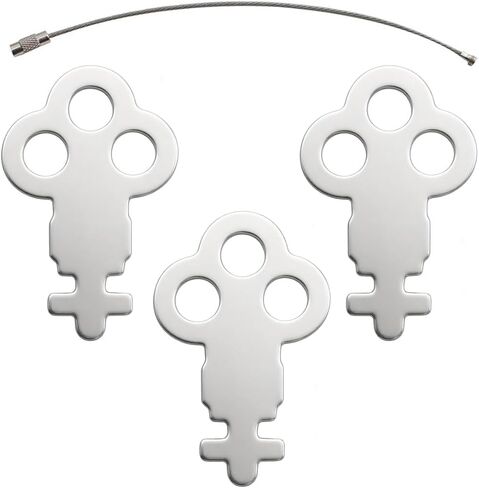 3 قطع مفاتيح بديلة لموزع N13EZ - متوافقة مع موزعات ورق التواليت والمناشف الورقية من سان جامار in Kuwait