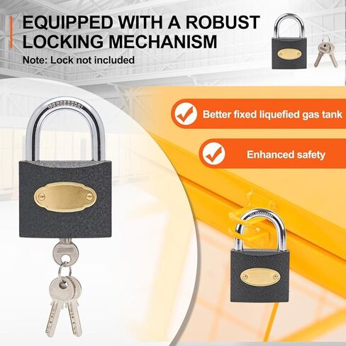 Propane Tank Storage Cage 4 Cylinder, Heavy Duty Powder Coated Steel with Yellow Finish, Expanded Metal Mesh for Leak Prevention & Quick Inspection, Mobile with 4 Swivel Casters (2 Locking Brakes) in Saudi Arabia