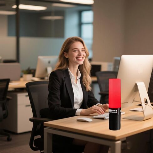 Busy Light for Office, Do Not Disturb Indicator Light,Dimmable Lamp Brightness Adjustable (Black, 2" L X 2" W X 9" H) in Saudi Arabia