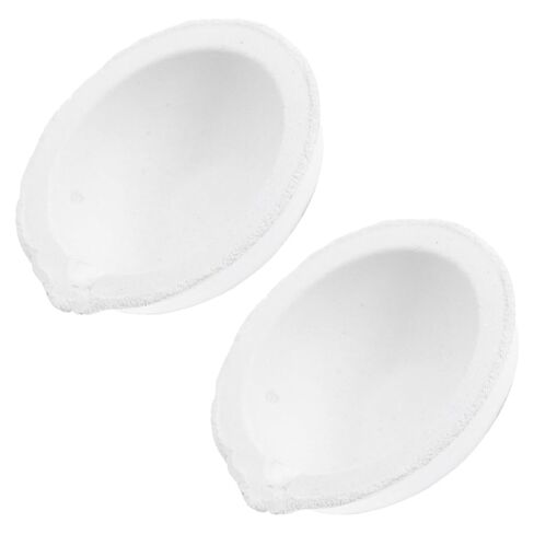 2pcs Ceramic Laboratory Evaporating Dish 100g Capacity Round Porcelain Evaporation Container for School and Scientific Experiments in Saudi Arabia