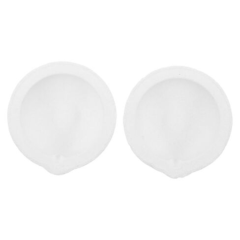 Homoyoyo 2pcs Ceramic Evaporating Basin 50g Laboratory Evaporation Dish Round Evaporating Bowl for Scientific Experiments and School Lab Use in Saudi Arabia