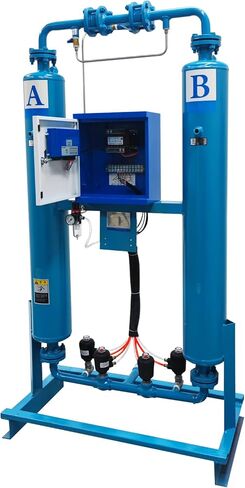 20FW Adsorption Dryer Air Compressor Dryer Non-heat Adsorption Drying Machine for 7.5-15KW Air Compressors with Corrosion-resistant Water Removal 110V 100W in Saudi Arabia