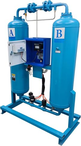 30FW Adsorption Dryer Air Compressor Dryer Non-heat Adsorption Drying Machine for 15-20KW Air Compressors with Corrosion-resistant Water Removal 110V 1000W in Saudi Arabia