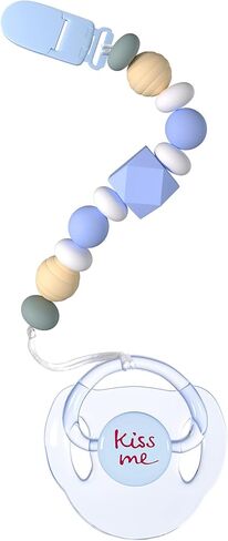 Aori Magnetic Pacifier with Pacifier Clips for Reborn Baby Dolls, Pink Reborn Babies Accessories Set for Kids in Saudi Arabia