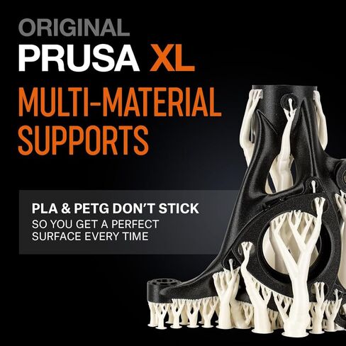 طابعة Prusa XL الأصلية شبه المجمعة ثلاثية الأبعاد برأسين، طابعة CoreXY ثلاثية الأبعاد كبيرة الحجم، سهلة التجميع، حجم البناء 14.17 × 14.17 × 14.17 بوصة، رأسا أدوات مستقلان، تجربة متعددة المواد in Kuwait