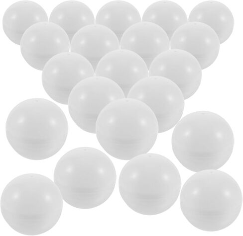 25pcs Raffle Bingo Ball Set - 1.57 Inch White Raffle Balls for Lottery Games, for Events, Parties, and Festive Activities in Saudi Arabia