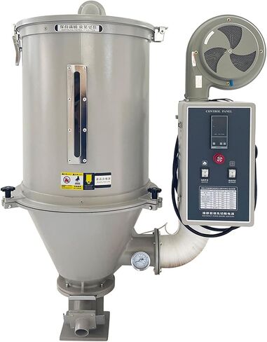 INTSUPERMAI Hopper Type Plastic Dryer 100kg Plastic Dryer Machine Granules Dryer Injection Molding Machine Hopper Type Plastic Drying Machine Vertical Plastic Extruder for Drying Plastic, 220V in Saudi Arabia
