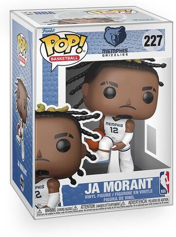 Epic Collectibles Pop Basketball: Memphis Grizzlies - Ja Morant Between The Leg Vinyl Figure Included with Box Protector Compatible for Funko in Saudi Arabia