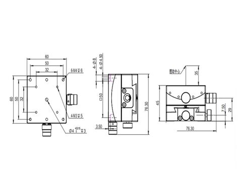 Precision Rotary Tilt Table LSD-BDWL-6035502R Precision Angle Platform Original in Saudi Arabia