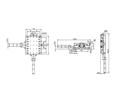 Manual Fine-Adjustment XY-Axis Translation Stage LSD-120402C Precision Angle Platform Original in Saudi Arabia