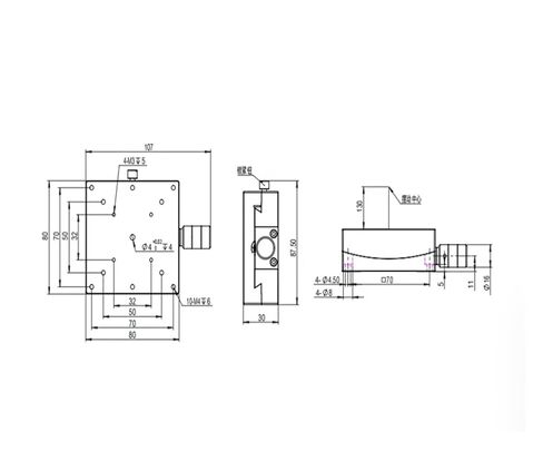 Precision Rotary Tilt Table LSD-BDWL-8013030R Precision Angle Platform Original in Saudi Arabia