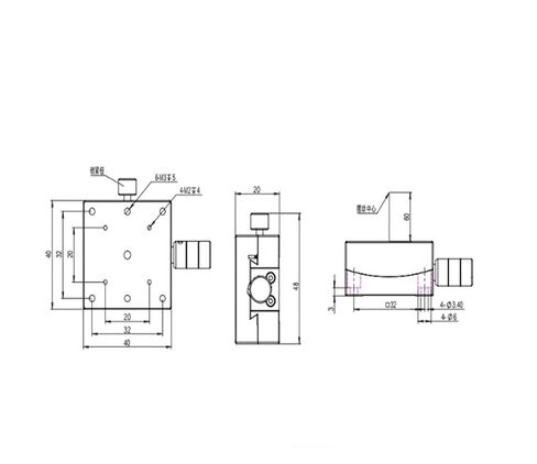 طاولة إمالة دوارة دقيقة LSD-BDWL-406020R منصة زاوية دقيقة أصلية in Saudi Arabia