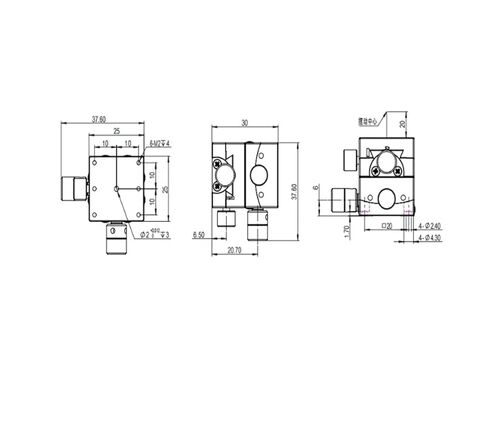 Precision Rotary Tilt Table LSD-BDWL-2520302R Precision Angle Platform Original in Saudi Arabia
