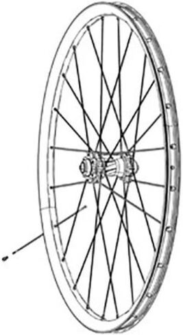 طقم شريط حافة بدون أنابيب وشريط حافة Zipp 101 XPLR لعجلات الحصى والدراجة 700C - خفيفة الوزن، ومتينة، وسهلة التركيب، ومُحسَّنة للأداء على الطرق الوعرة in Saudi Arabia