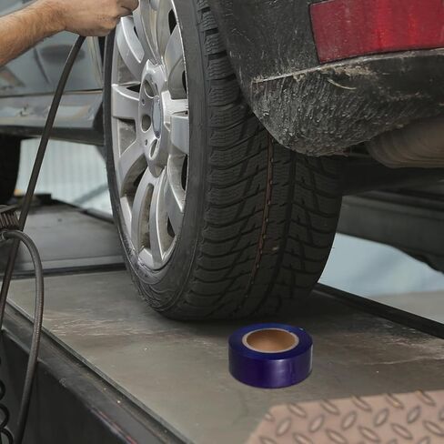 Cabilock 1 Roll PE Wheel Rim Protection Film Tape, High Adhesion Rim Scratch Guard Tape for Tire Installation, Enhanced Protection in Saudi Arabia