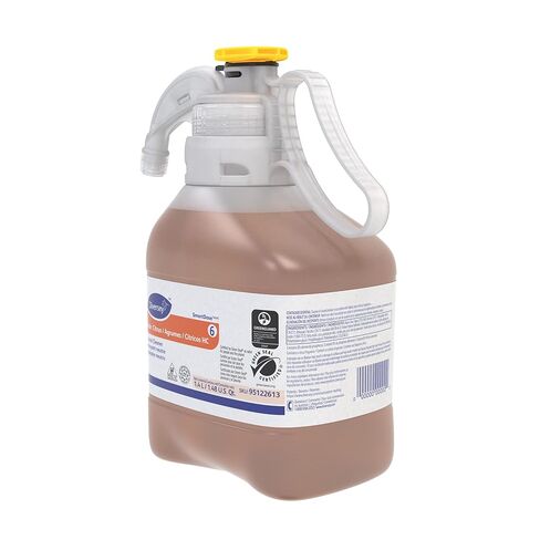 Diversey 95122613 Stride Citrus Neutral Cleaner, Commercial Floor Cleaner, Citrus Scent, SmartDose Liquid Concentrate, 1.4-Liter in Saudi Arabia