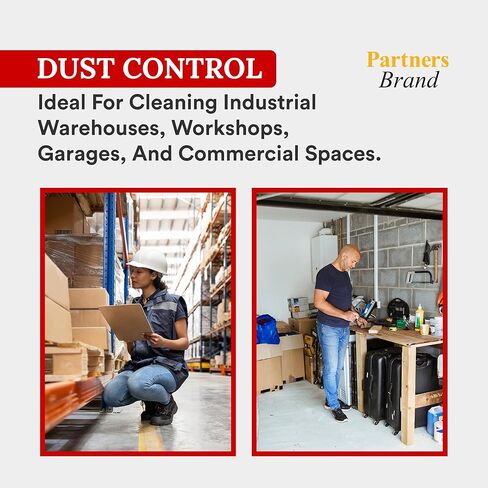 Partners Brand Gritless Floor Sweeping Compound - 50 LB. Bag | Commercial Grade, Sand-free Formula for Use on Finished Floors & Dust Control in Saudi Arabia