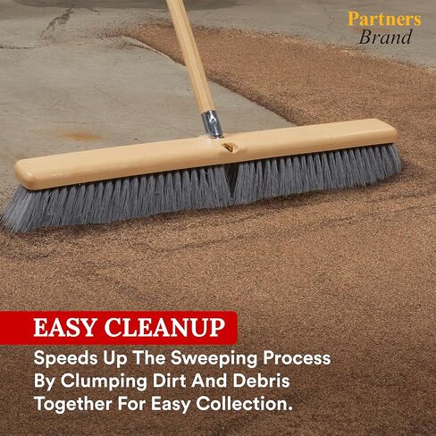 Partners Brand Gritless Floor Sweeping Compound - 50 LB. Bag | Commercial Grade, Sand-free Formula for Use on Finished Floors & Dust Control in Saudi Arabia