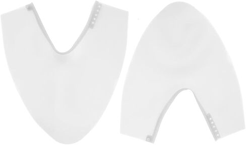 Silicone Elastic Haircut Shoes Cover Washable Shoes Protector for Hairstylist (Black) in Saudi Arabia