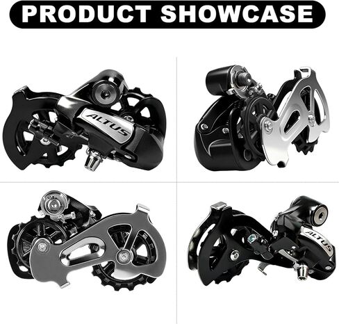 دراجة VERKSTAD الخلفية Derailleur Altus RD-M310 7/8 سرعة Derailleur مثبتة مباشرة للجبال والطرق والتجول ودراجة الركاب والدراجة الإلكترونية in Kuwait