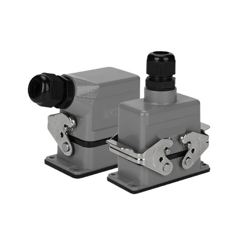HDC Connector 6/10/16/24/32/48 Pin Top/Side Outlet Rectangular(6 Core Side Entry) in Saudi Arabia