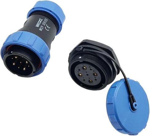 SP29 Rear Nut Connector IP68 2/3/4/7/8/9/10/12/16/17/20/24/26 Pin Socket(WK29CP7X-WK29PS7X) in Saudi Arabia