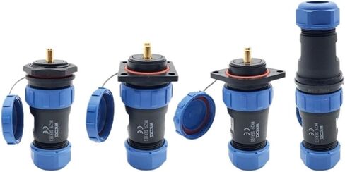 SP29 Rear Nut Connector IP68 2/3/4/7/8/9/10/12/16/17/20/24/26 Pin Socket(WK29CP7X-WK29PS7X) in Saudi Arabia