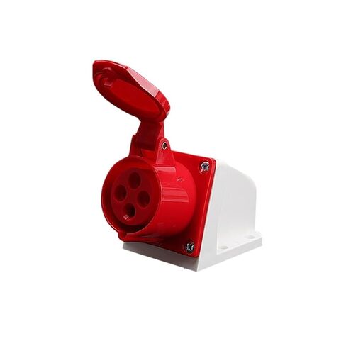 Industrial and Socket Connector 3 core 3P4 core 5 pin Five Holes 16A/32A 220V/380V(5.5X5.5X13,32A) in Saudi Arabia