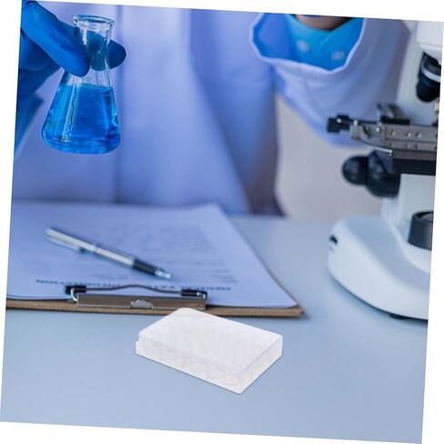 Tissue Culture Plate Lid 6-Hole Reaction Cell Culture Tray for Lab Experiments Sturdy Lab Equipment in Saudi Arabia