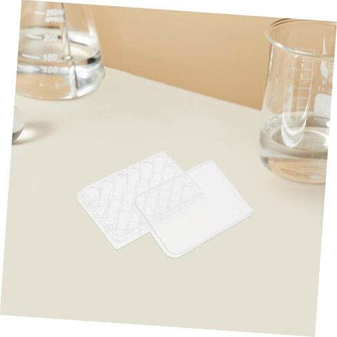 2pcs 24-Well Cell Culture Plates Lid Deep and Shallow Equipment for Tissue Culture Laboratory Use in Saudi Arabia
