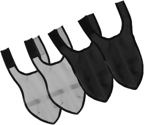 DOITOOL Reusable Non-slip Barber Shoe Covers, Breathable Large Size Hair Stylist Shoe Protectors for Indoor Salon and Outdoor Use, 2 Pairs Gray Overshoes Preventing Hair and Debris in Saudi Arabia