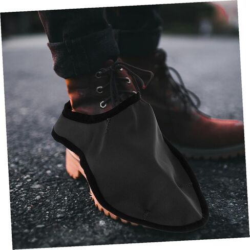 DOITOOL Reusable Non-slip Barber Shoe Covers, Breathable Large Size Hair Stylist Shoe Protectors for Indoor Salon and Outdoor Use, 2 Pairs Gray Overshoes Preventing Hair and Debris in Saudi Arabia