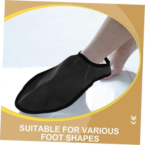 DOITOOL Reusable Non-slip Barber Shoe Covers, Breathable Large Size Hair Stylist Shoe Protectors for Indoor Salon and Outdoor Use, 2 Pairs Gray Overshoes Preventing Hair and Debris in Saudi Arabia