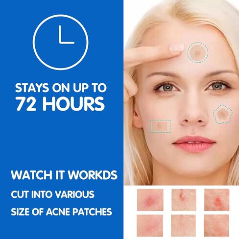 عبوتان من بكرات الغروانية المائية للعناية بالجروح - ضمادات رقعة غروانية مائية احترافية مع ذاتية اللصق، فائقة الامتصاص، مرنة ومقاومة للماء، مجموعة الإسعافات الأولية بحجم وشكل DIY أساسية (1 بوصة * 5 قدم) in Saudi Arabia