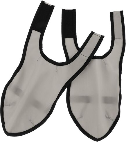 MAGICLULU Hairdressing Shoes Covers Large Breathable Non-slip Protector for Stylists, Barber Shoe Cape with Anti-cut Fabric for Hair Salon Use, 1 Pair in Saudi Arabia