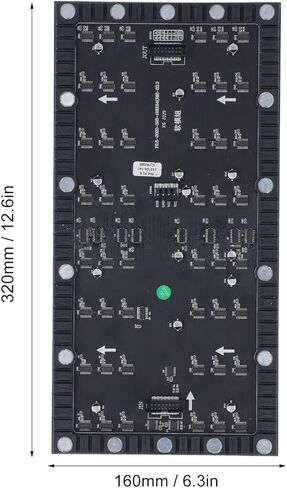 لوحة LED ملونة كاملة 128x64، شاشة عرض LED مرنة مع واجهة HUB75 خلفية مغناطيسية لتزيين حفلات الفندق KTV Bar in Kuwait