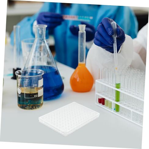 Zerodeko 2pcs Disposable Cell Culture Plates Plastic Tissue Culture Plate Lids Lab Equipment in Saudi Arabia