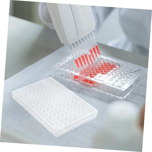 Zerodeko 2pcs Disposable Cell Culture Plates Plastic Tissue Culture Plate Lids Lab Equipment in Saudi Arabia