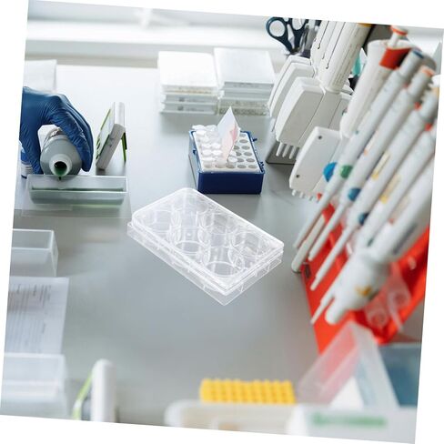 Zerodeko Tissue Culture Plate for Lab Cell Culture Tray with Lid for Optimal Cell Proliferation Efficient Laboratory Equipment in Saudi Arabia