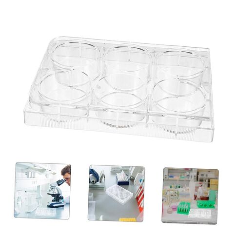 Zerodeko Tissue Culture Plate for Lab Cell Culture Tray with Lid for Optimal Cell Proliferation Efficient Laboratory Equipment in Saudi Arabia