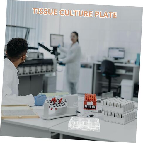Zerodeko Tissue Culture Plate for Lab Cell Culture Tray with Lid for Optimal Cell Proliferation Efficient Laboratory Equipment in Saudi Arabia