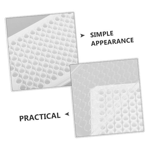 96Holes Tissue Culture Plate with Lid Laboratory Culture Tray for Cell Growth Easy to Clean Flat Surface for Observation for Various Cell Types in Saudi Arabia